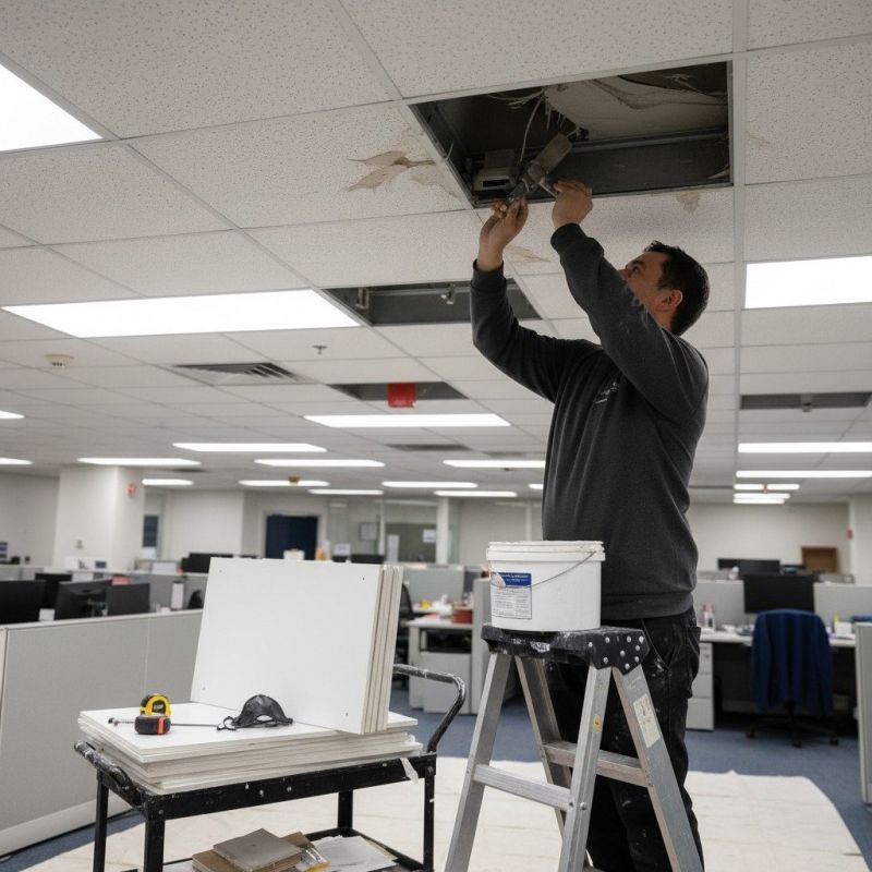 Drop Ceiling Repair Service
